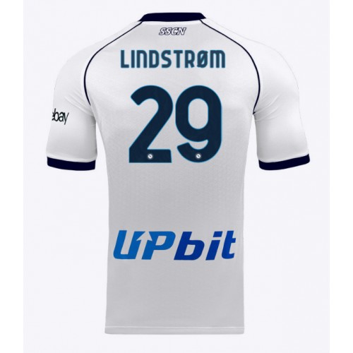 SSC Napoli Jesper Lindstrom #29 Gostujuci Dres 2023-24 Kratak Rukav